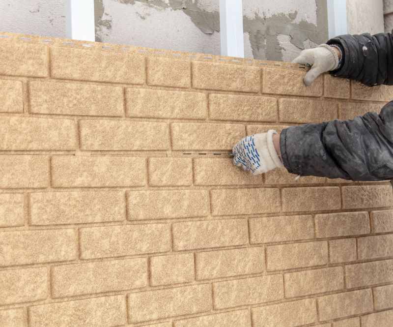 Brick Siding Application